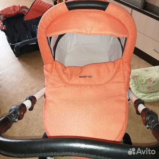 Коляска 2 в 1 bebetto nico plus