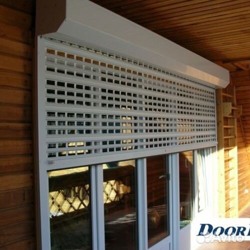 Рольставни на двери 1000х2100