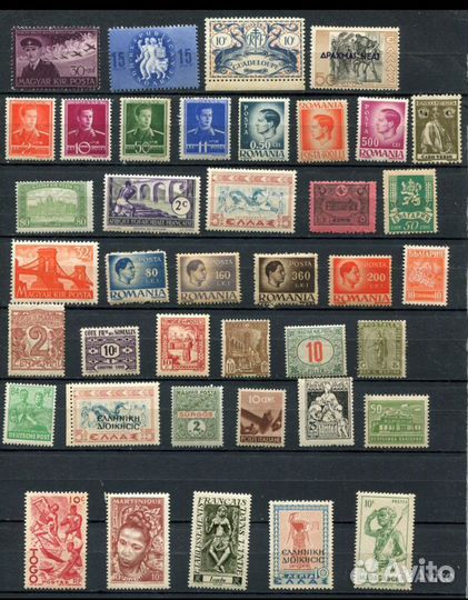 Почтовые марки со всего мира 40 шт