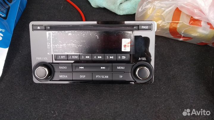 Продам штатную магнитолу mitsubishi outlender 3
