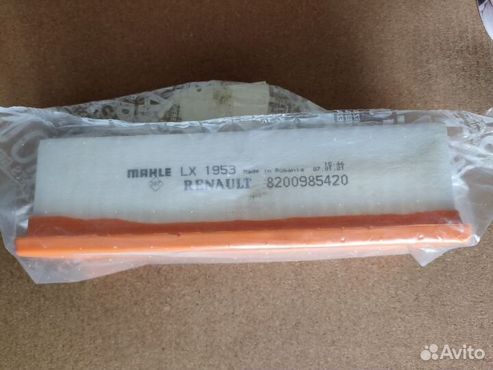 Фильтр воздушный Renault 82 00 985 420