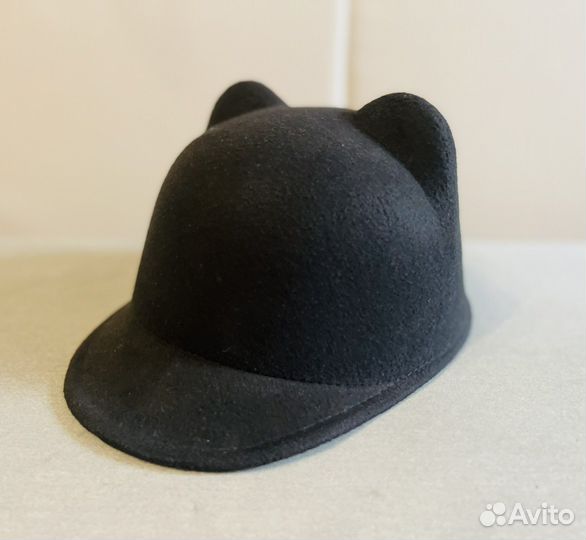 Шляпа кепка фетровая с ушками