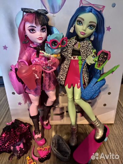 Дракулаура и Гулия g3 кукла