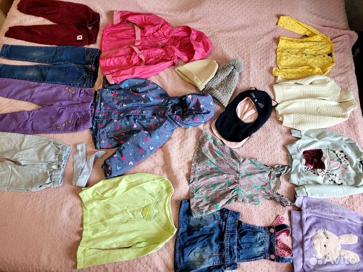 Вещи пакетом от 2 до 5 лет