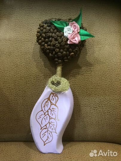 Топиарий из кофе