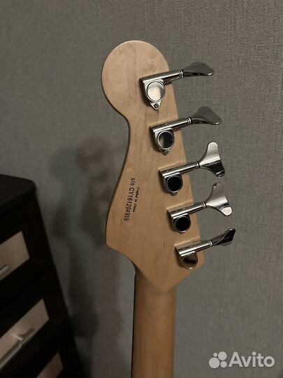 Бас гитара fender squier affinity jz bass Обмен