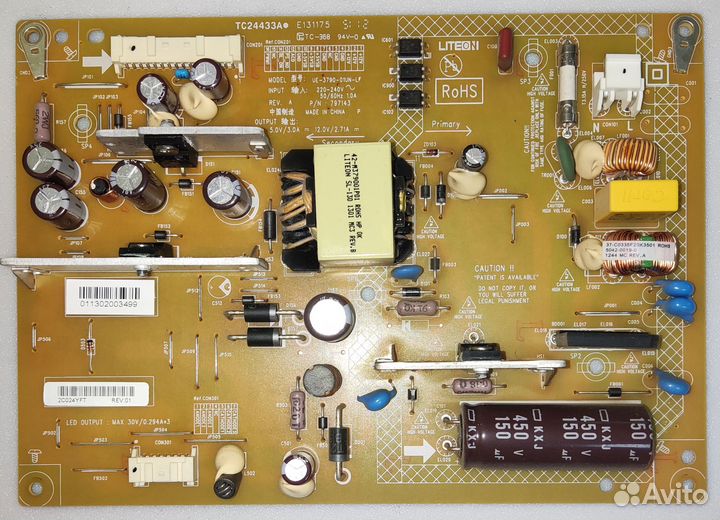 Телевизор Toshiba 32L2353RB по частям