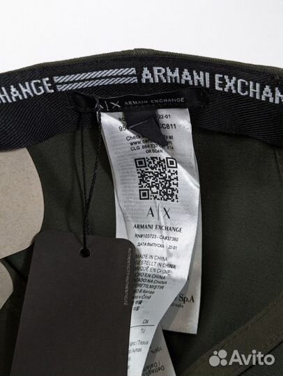 Кепка бейсболка Armani Exchange