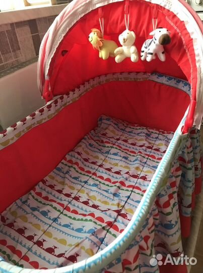 Люлька качалка с музыкой