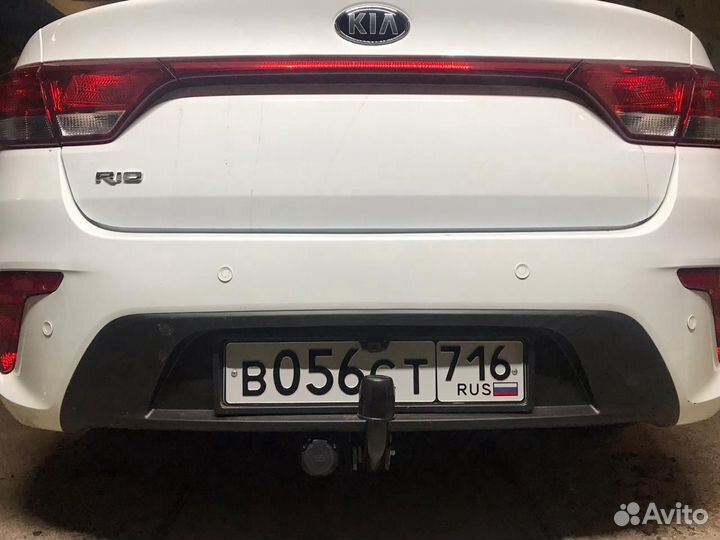 Фаркоп Kia заводской тсу и установка