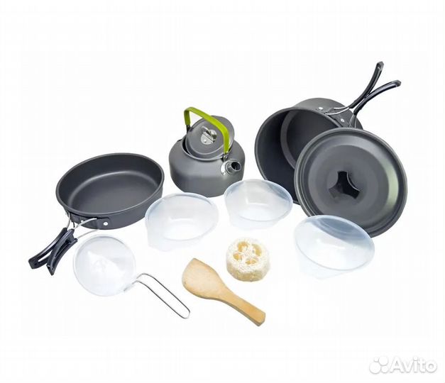 Набор туристической посуды разные варианты (новый)