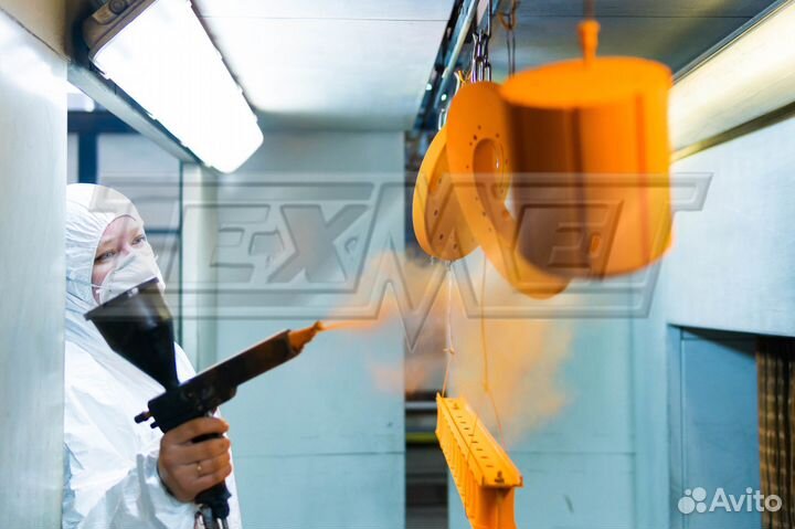 Надёжная порошковая покраска металла (7 м)