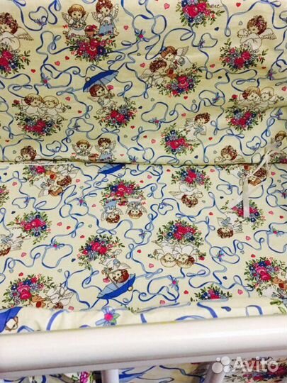 Матрас детский 120 60+бортики