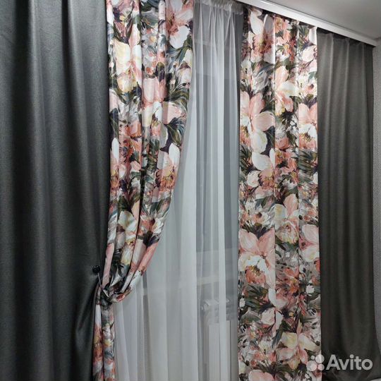 Комплекты готовых штор