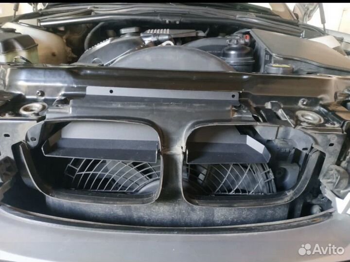 Воздухозаборник холодный впуск bmw 3 e46 m54