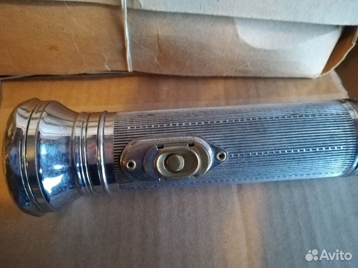 Советский ретро фонарик