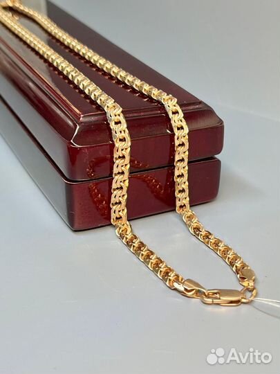 Золотая Цепь бисмарк новая 39,5гр 56см