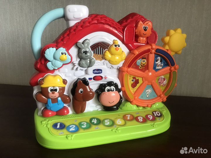 Игрушка Веселая ферма chicco