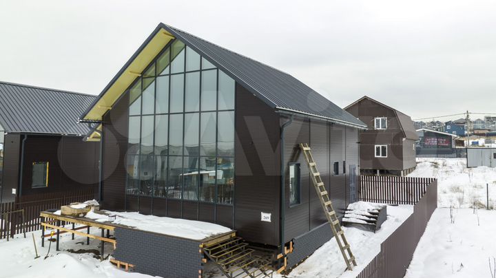 Коттедж 130 м² на участке 5 сот.