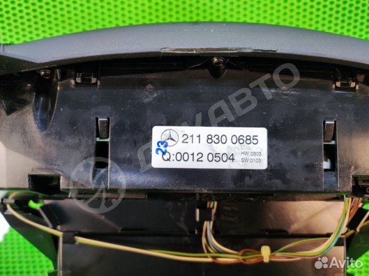 Блок управления печкой Mercedes-Benz E W211