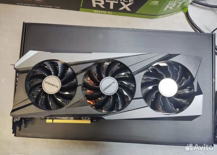 Видеокарта Gigabyte RTX 3070ti gaming OC