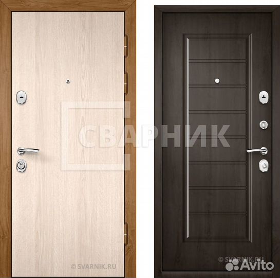 Усиленная входная дверь на заказ. Под ключ