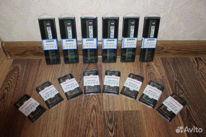 Новая DDR-2 Kingston для компьютеров и ноутбуков