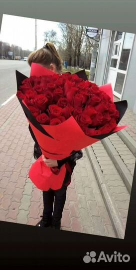 Цветы розы букет