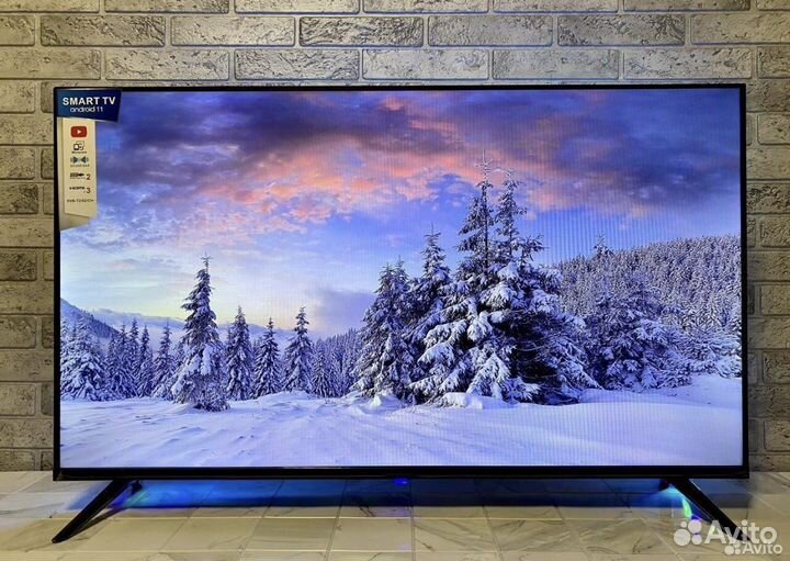 Телевизор Smart tv с голосом + доставка + гарантия
