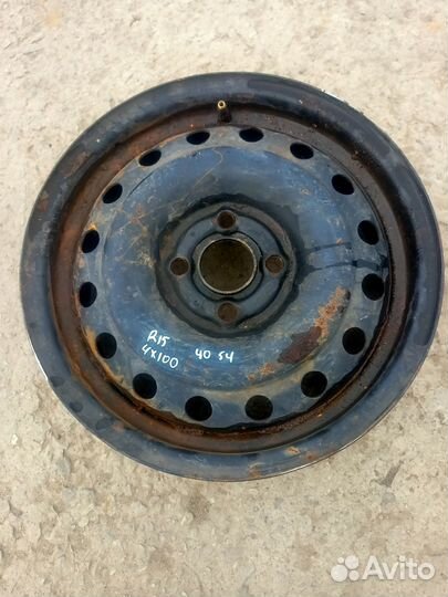 Диск штамп R15 4x100 Цо 54