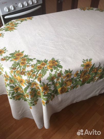 Скатерть лён