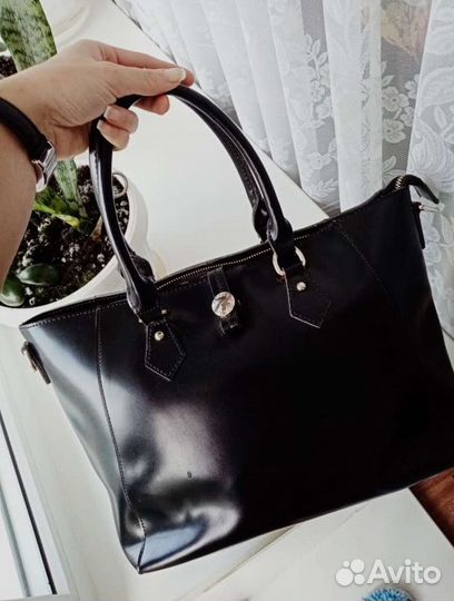 Сумка кожаная