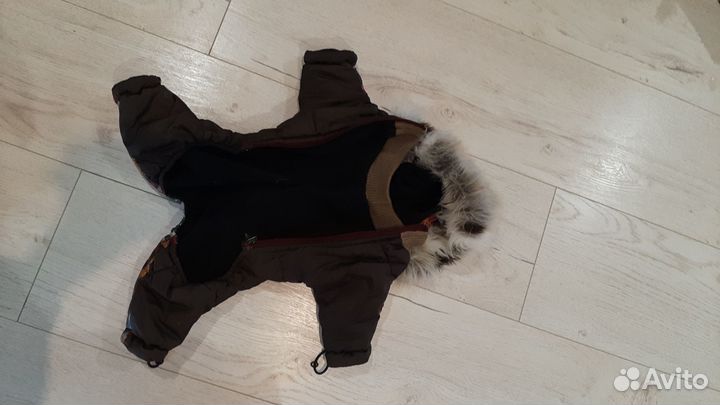 Комбинезон для маленькой собаки зима