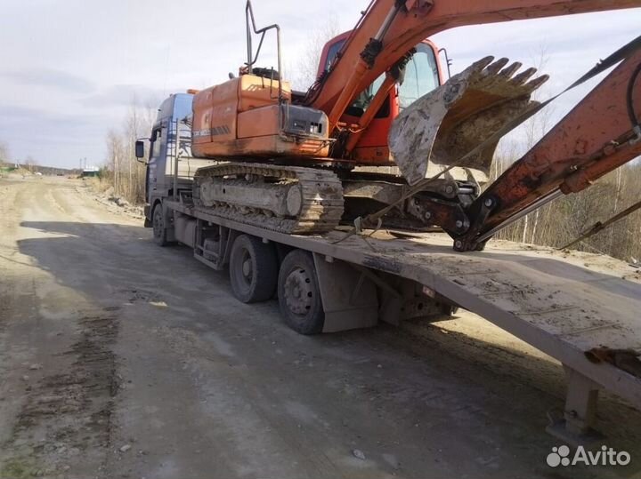 Услуги трала негабаритные перевозки тралом