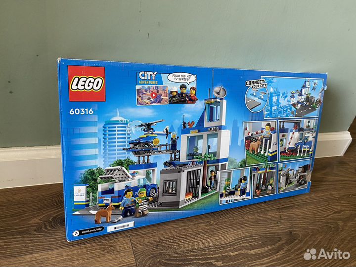 Lego City полицейский участок 60316