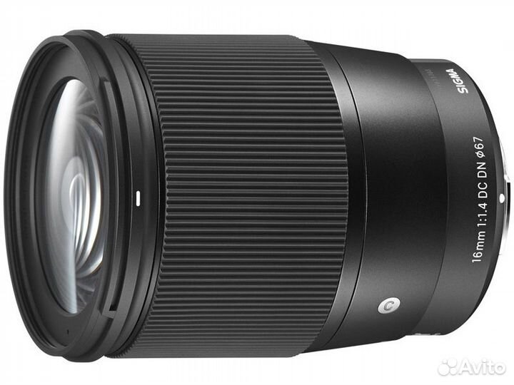 Sigma 16mm f/1.4 DC DN Fujifilm X новый в упаковке