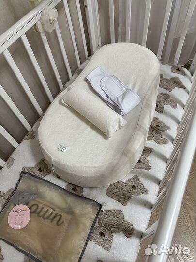 Кокон для новорожденных Little Crown
