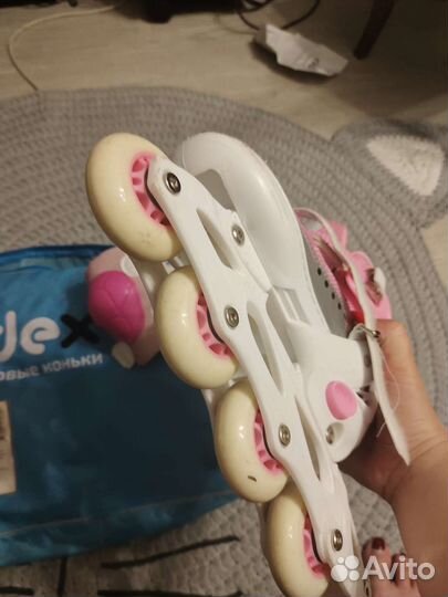 Роликовые коньки детские раздвижные