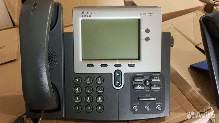 IP телефон Cisco CP-7942G б.у