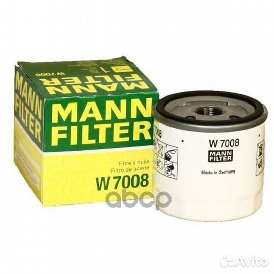 Масляный фильтр W 7008 mann-filter