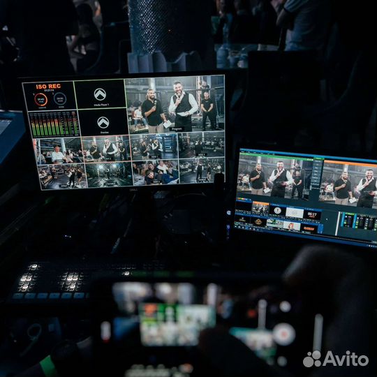 Видео-съемка, прямой эфир, вебинар, трансляция