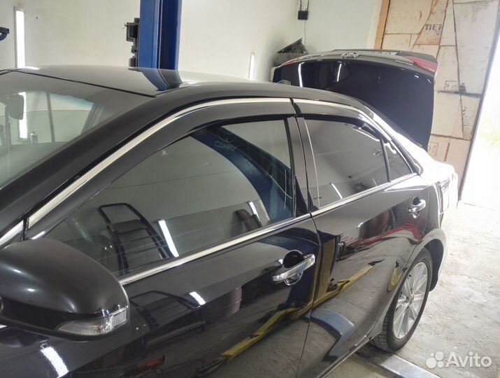 Дефлекторы окон с хромом любое авто