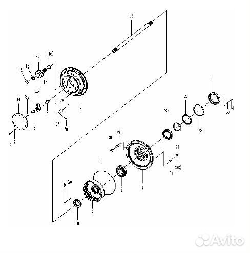 Ролик 5*45 (sdlg)