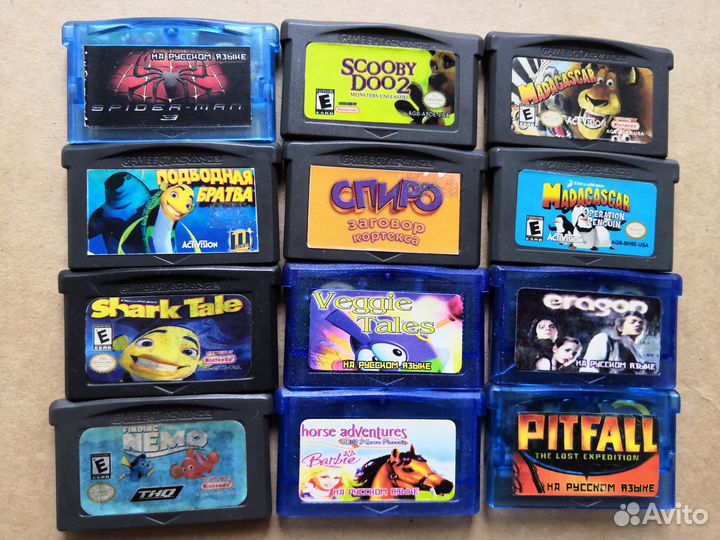 Картридж Game Boy Advance