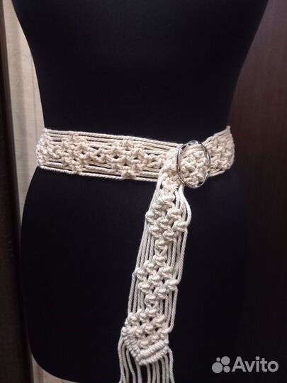 Ремень плетенный