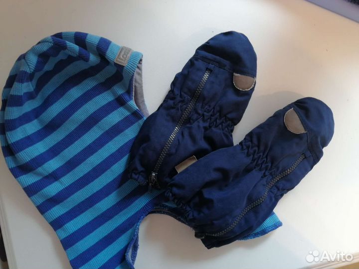 Варежки краги на молнии lassie reima 2 и шлем 2