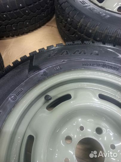 Комплект зимних колес R13 4/98 ваз