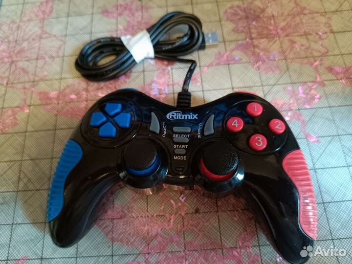 Джойстик Ritmix проводной