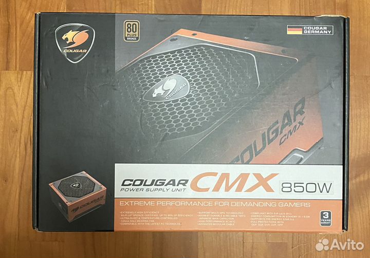 Блок питания cougar CMX 850w