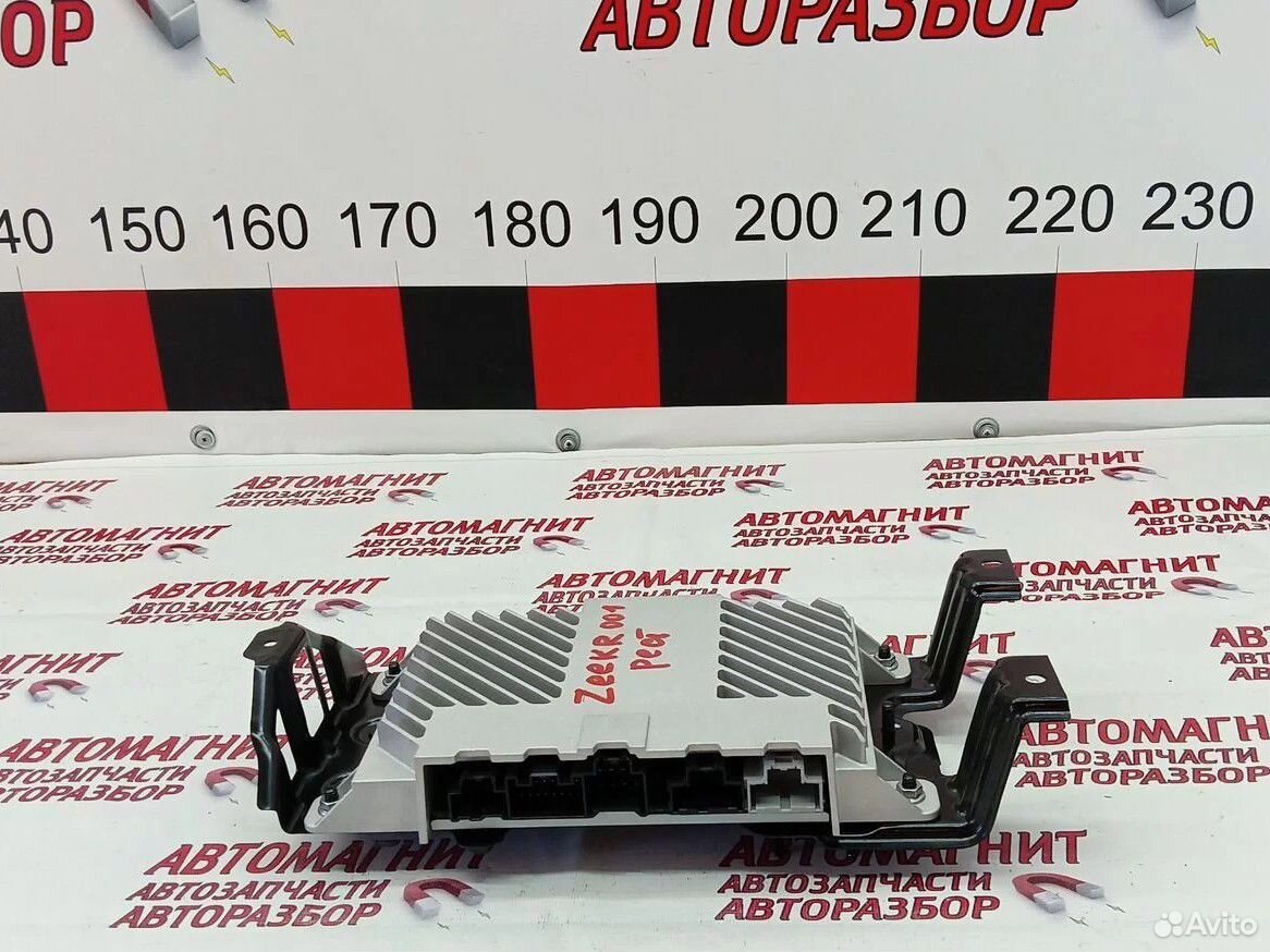 Блок музыки и звука Zeekr 001 рестайлинг